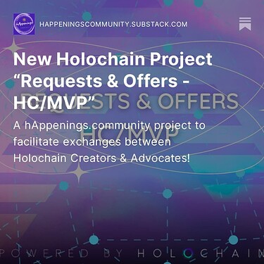 Aug25 New Holochain Project